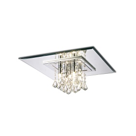 Starda Crystal Ceiling Lights Diyas Flush Crystal Fittings Starda Crystal Ceiling Lights Diyas Flush Crystal Fittings